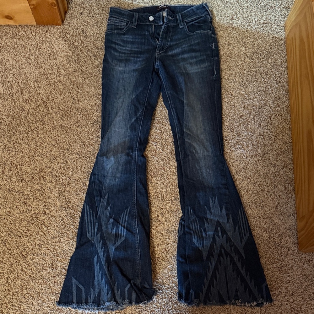 Ariat Women's Flare Jeans - Dark Indigo